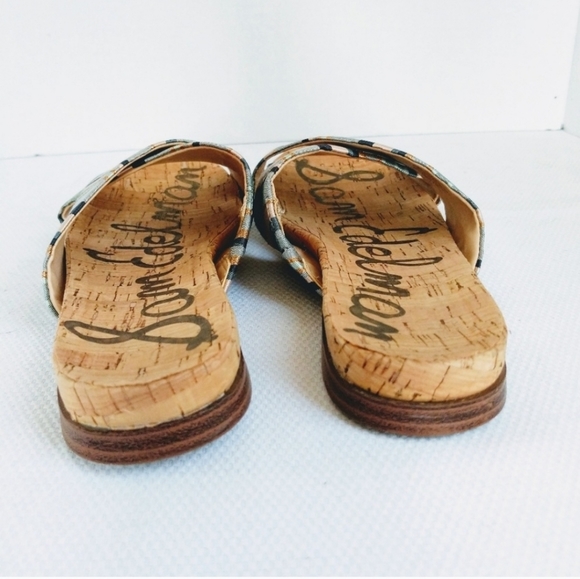 Sam Edelman Hattie Criss Cross Slides - Picture 4 of 7